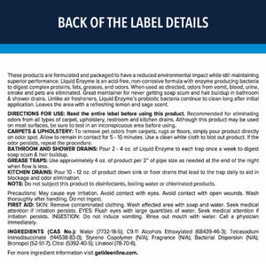 KleenLine™ Pro Liquid Enzyme Cleaner - 32 oz., 12 per case