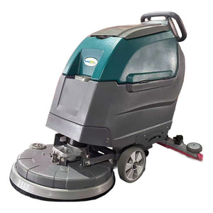 Walk Behind Floor Scrubber, 20", 12.5 Gallon, Battery, Pad Assist, Disk, 2/2/1 Warranty, Lifetime Warranty On Vacuum Motor, SSRLA510S