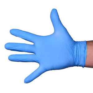 INDBLN4XL, INDIVIDUAL Blue Nitrile Examination Gloves, 4 MIL, XL, 10/100, 1000 Count