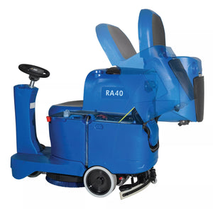 Clarke RA40 20D, Rider Floor Scrubber, 20", 18.5 Gallon, Battery, Disk, 3 Year Warranty