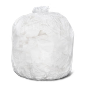 KleenLine Can Liner, 24x33 8 MIC Clear, 12-16 Gallon Capacity, 20 Rolls of 50 Liners, 1000 Count