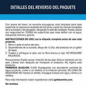 KleenLine™ Pro Lemon Neutral Cleaner - 1 Gallon, 4 per case