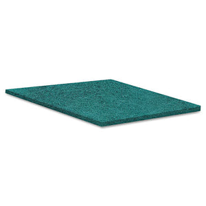 Medium Duty Scour Pad, 6 X 9, Green, 20/carton
