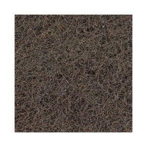 Heavy-duty Scour Pad, 4.63 X 10, Brown, 20/carton