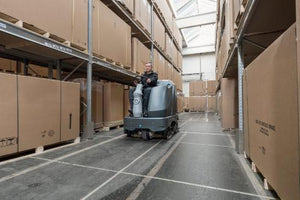 Advance SC6500, Rider Floor Scrubber, 40" Cylindrical, 70 Gallon, Battery, 3 Year Warranty