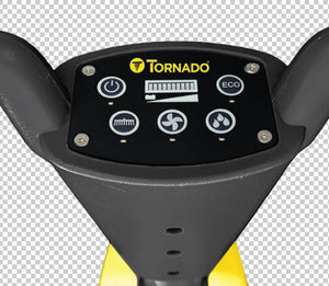 Tornado Mop Microburst, Walk Behind Floor Scrubber, 17.5", 1.3 Gallon, Lithium, Disk, 2 Year Warranty