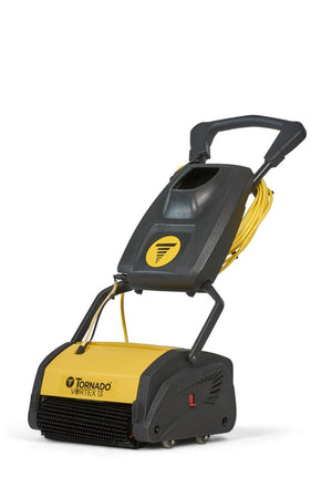 Tornado Vortex, Floor Sweeper-Scrubber, 13", 1 Gallon, Electric, Cylindrical, 2 Year Warranty, TS050-W13-U