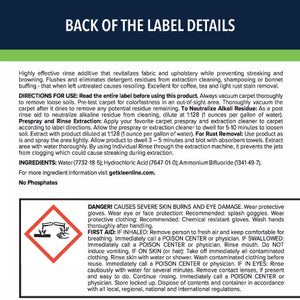 KleenLine™ Pro Extraction Rinse – 1 Gallon (Case of 4)