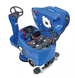 Clarke Focus II, Rider Floor Scrubber, 26" or 28", 21 Gallon, Battery, Boost (Orbital), 3 Year Warranty