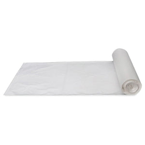 KleenLine Can Liner, 24x24 8 MIC Clear, 8-10 Gallon Capacity, 20 Rolls of 50 Liners, 1000 Count