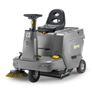 Karcher KM 85/50 R BP, Floor Sweeper, 33", 13 Gallon Hopper, Ride On, Battery, 3 Year Warranty