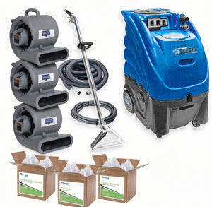 Sandia Sniper, Contractor Special Package, Carpet Extractor Cold Water, Air Movers