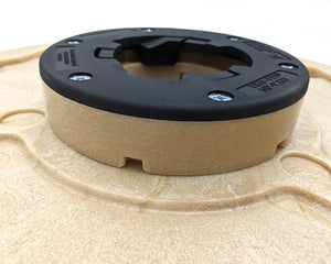 Universal Pad Driver, Floor Buffer, 20", NP9200 Clutch Plate, 1.25" Riser, Bristle System, 220DP