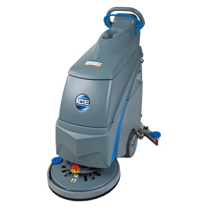 ICE i18C, Walk Behind Floor Scrubber, 17", 9 Gallon, Electric, Pad Assist, Disk, 5/5 Year Warranty