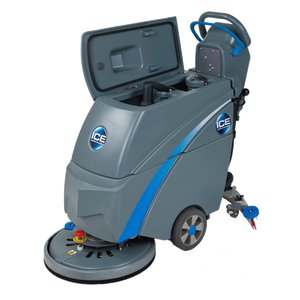 ICE i18C, Walk Behind Floor Scrubber, 17", 9 Gallon, Electric, Pad Assist, Disk, 5/5 Year Warranty