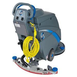 ICE i18C, Walk Behind Floor Scrubber, 17", 9 Gallon, Electric, Pad Assist, Disk, 5/5 Year Warranty