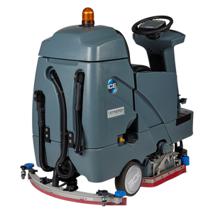 ICE RS28L-CY, Rider Floor Sweeper Scrubber, 28", 29 Gallon, 5/5/3 and Lifetime Lithium Battery Warranty