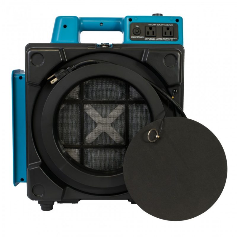 XPOWER X-2480A Professional 3-Stage HEPA Mini Air Scrubber- 550CFM