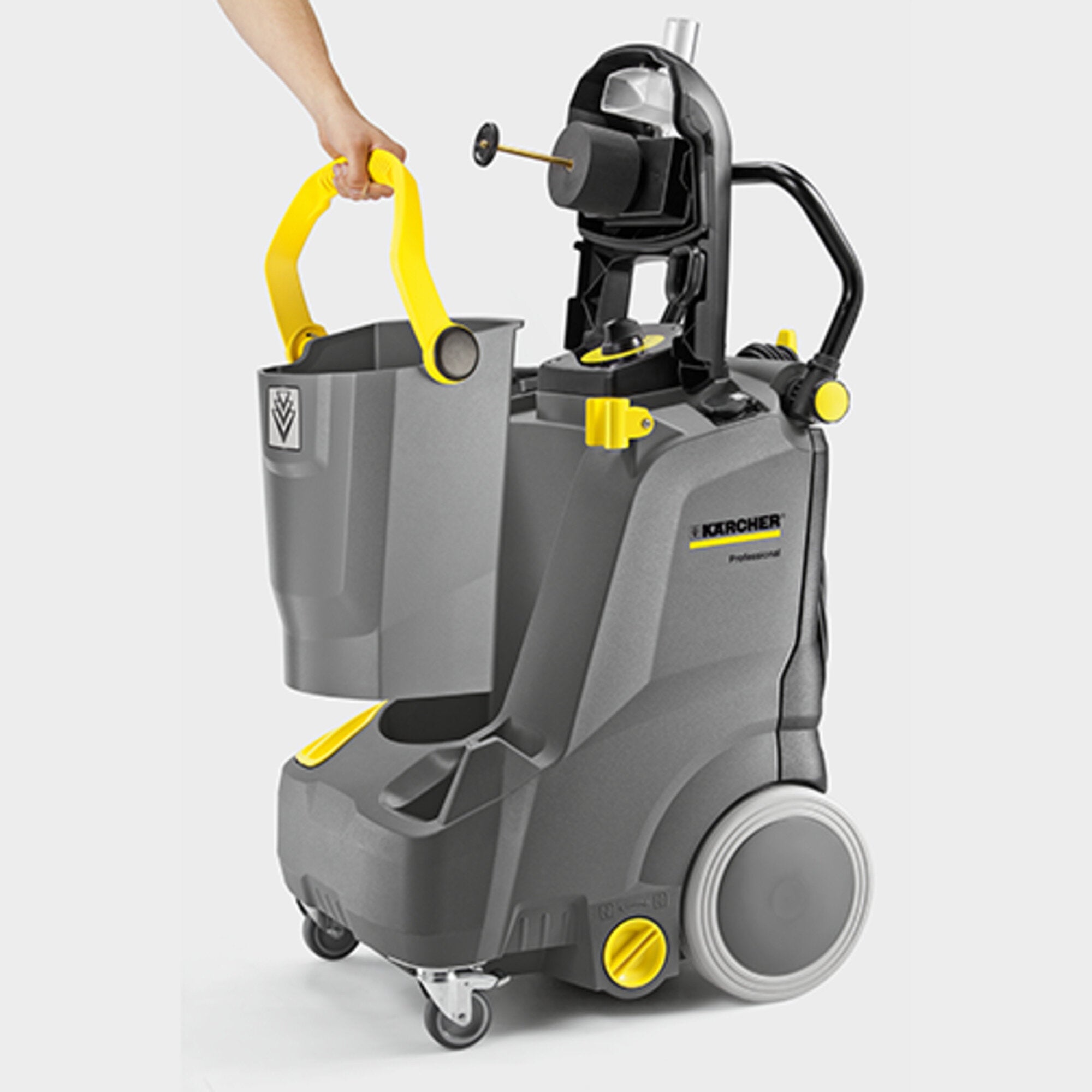1.101-126.0 | Karcher Puzzi 30/4 | Carpet Extractor | 8 Gallon | 58 PSI | Cold Water | 13' Hoses with Wand | 3 Year Warranty