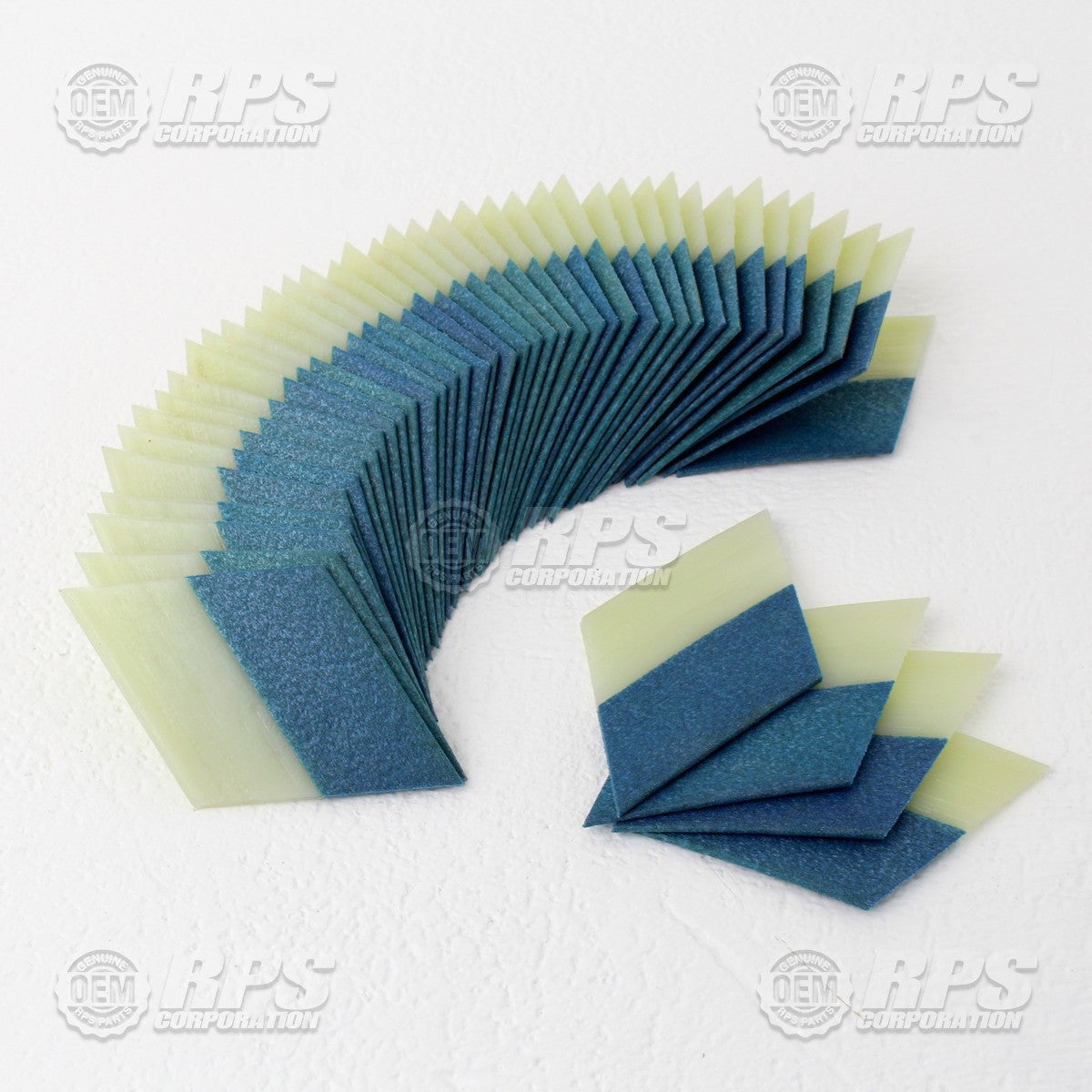 FactoryCat/Tomcat 15-425-0200POLYPT44, Polymer Blade 200 Grit - Quantity ( 44 ) Blue