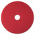 13" Red Buffing Pad, Case of 5, Tennant 1243341