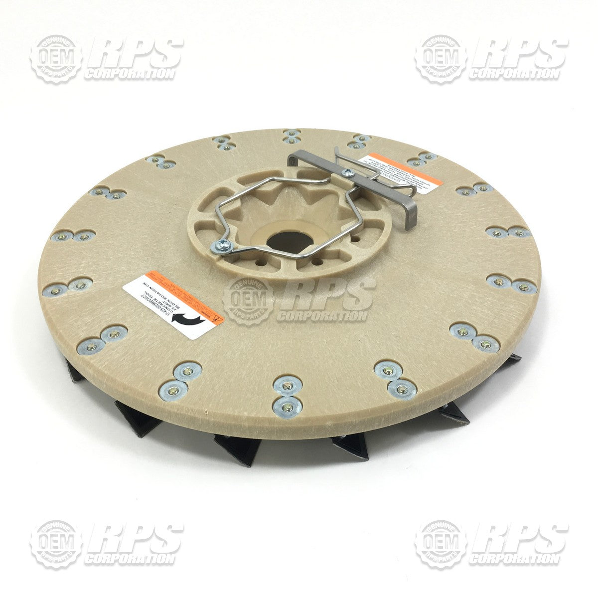 FactoryCat/Tomcat 17-425-0025MECWCT, 17" Diamabrush, Metal,25 Grit - Clockwise,Metal Blade