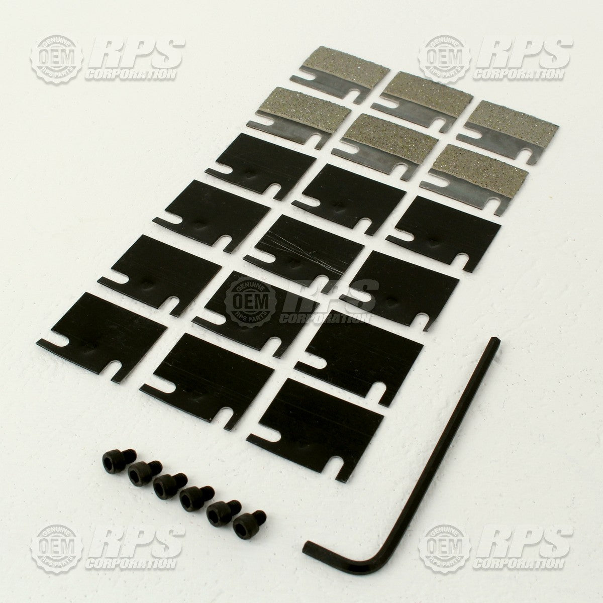 FactoryCat/Tomcat 17-425-0025MTBLADE, 17" Mastic Blade Kit 25 Grit - 8 Blades