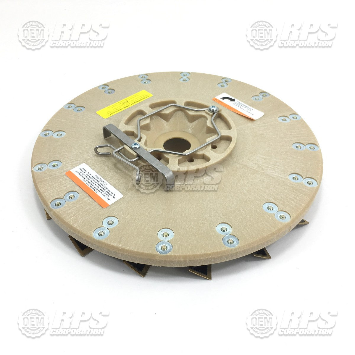 FactoryCat/Tomcat 17-425-0100MECWCT, 17" Diamabrush,Metal 100 Grit - Clockwise