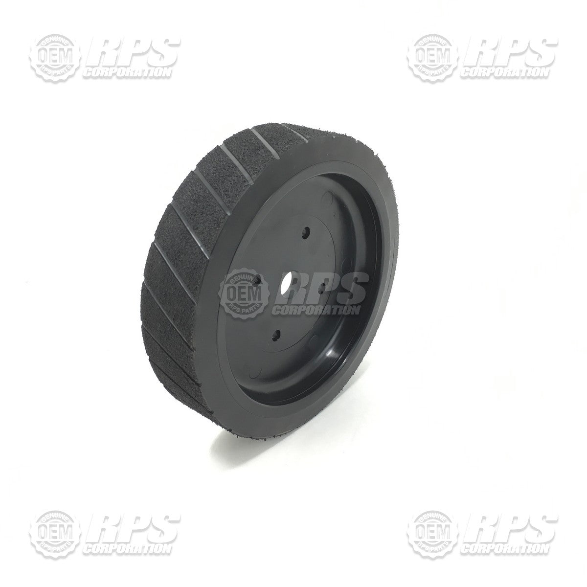 FactoryCat/Tomcat 170-6182, Tire, Black, Poly, 8" OD x 2" W Grooved