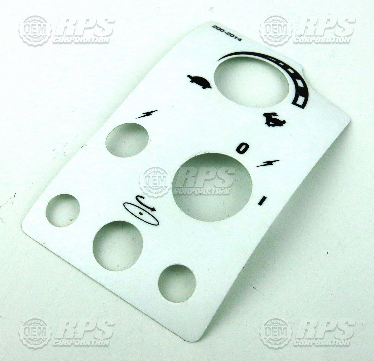 FactoryCat/Tomcat 200-2014, Decal,200 Control Panel,Side