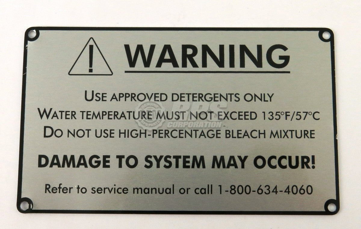 FactoryCat/Tomcat 21-1032, Plate,Warning