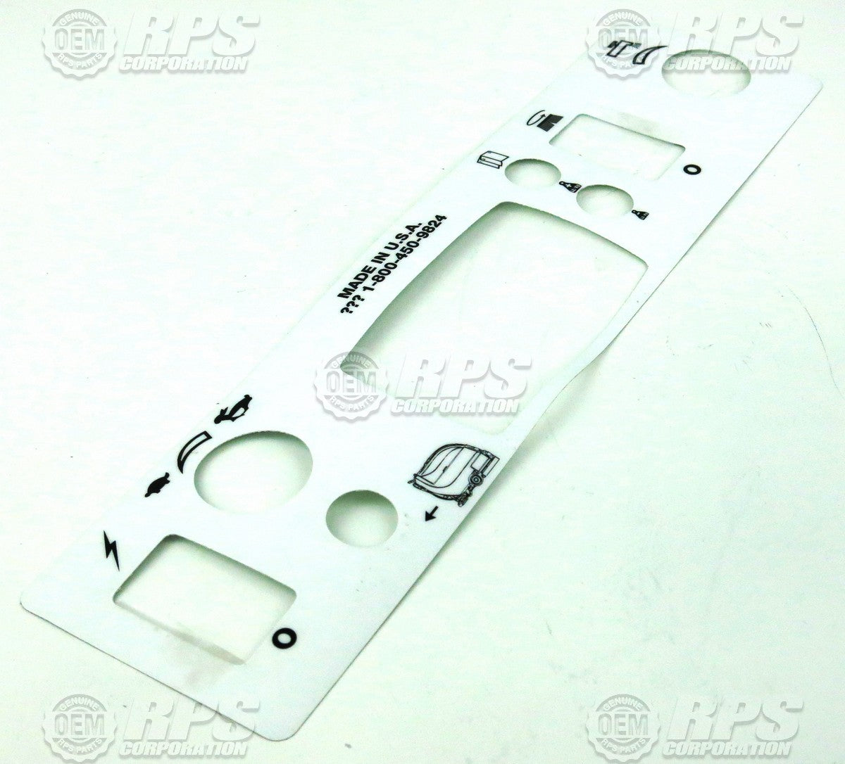 FactoryCat/Tomcat 21-2014, Decal,Control Panel Overlay Top