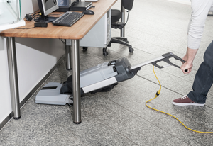 Advance SC100 | Floor Sweeper-Scrubber | 12" | .8 Gallon | Electric | Forward and Reverse | Cylindrical | 3 Year Warranty