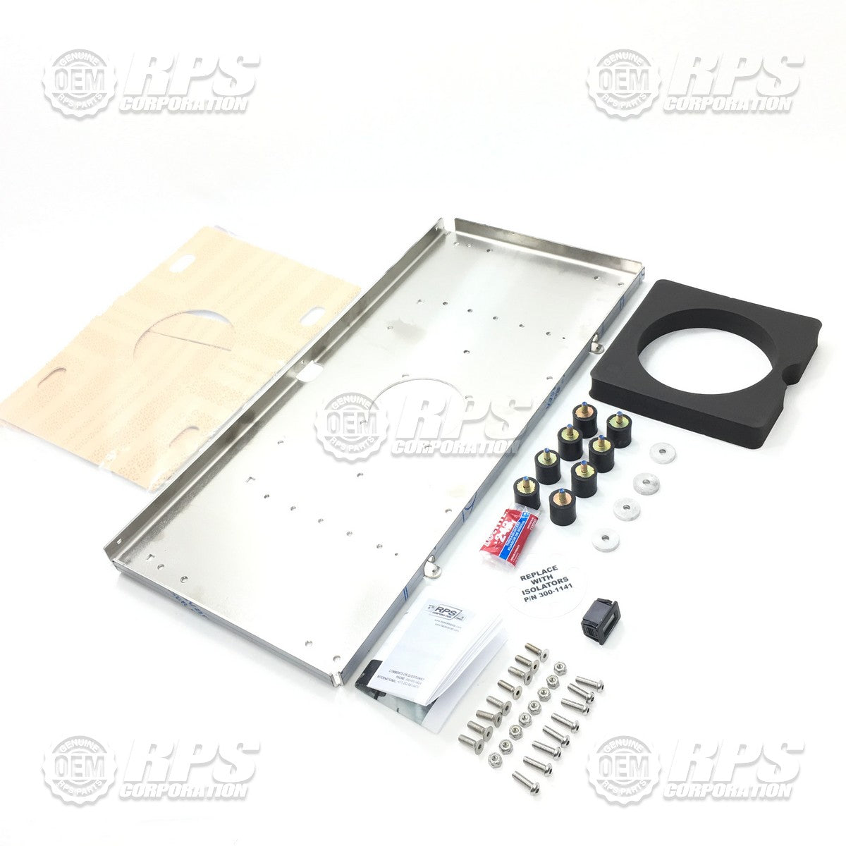 FactoryCat/Tomcat 264-4032D, Kit, Deck, Square Head, SS, 32"