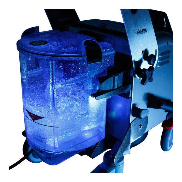 Blue Evolution S+ J19911, Commercial Steam Cleaner, Vacuum, UVC Light Filter, Touchpad, and Tool Kit - 0.52 Gallon, 120V, 1,800W