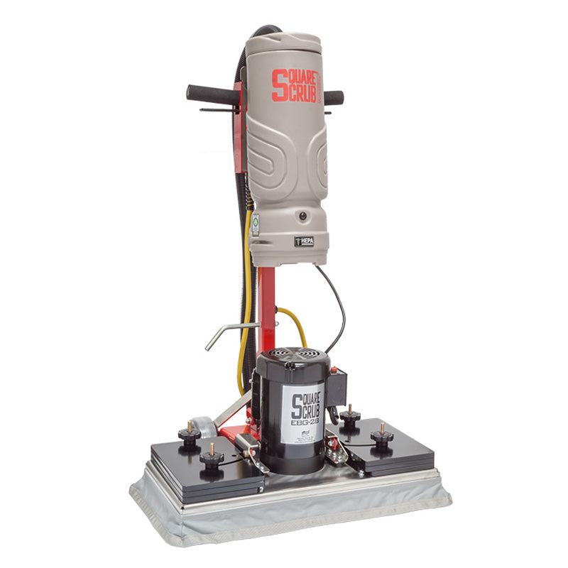 Square Scrub PIVOT, 28" Orbital Floor Machine, 1.5 HP, 3 Year Warranty