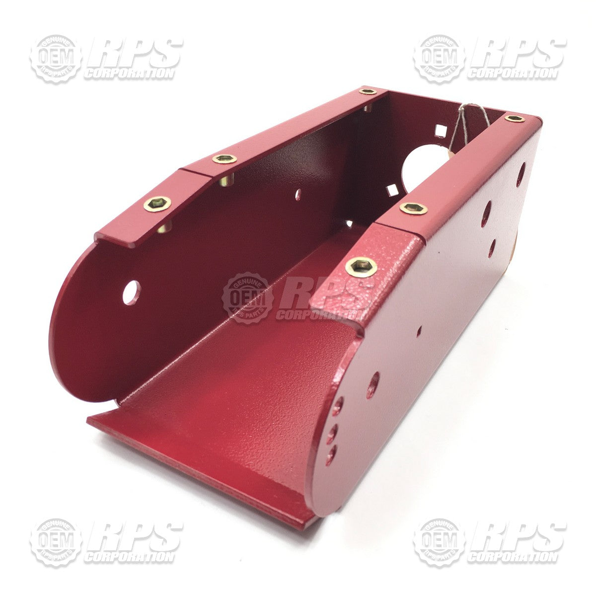 FactoryCat/Tomcat 293-1171D, Steering Pedestal,Upper, Red Red, Gloss w/crimp nuts