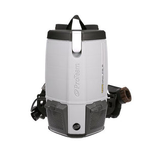 Proteam ProVac FS 6, Backpack Vacuum, 6QT, 11.6lbs, Electric, With Tools, HEPA, 3 Year Warranty, 107461