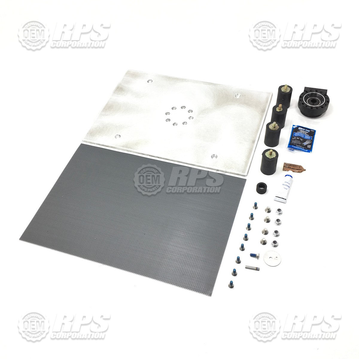 FactoryCat/Tomcat 300-01084ZC, Aluminum Plate Kit 20" AC Stick Pivot Style