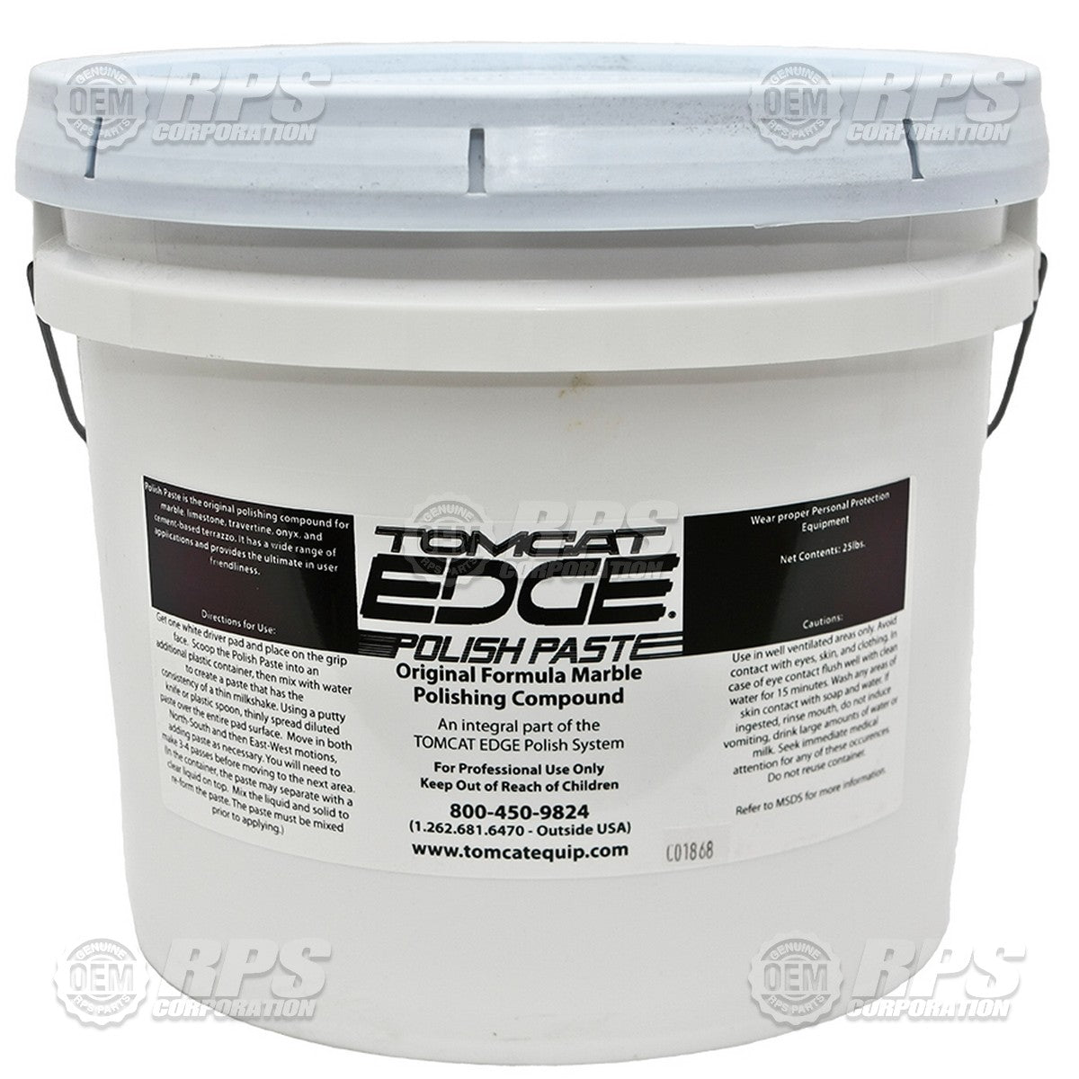FactoryCat/Tomcat 300-25PASTE, Diamond Marble Polish Paste 25# Bucket
