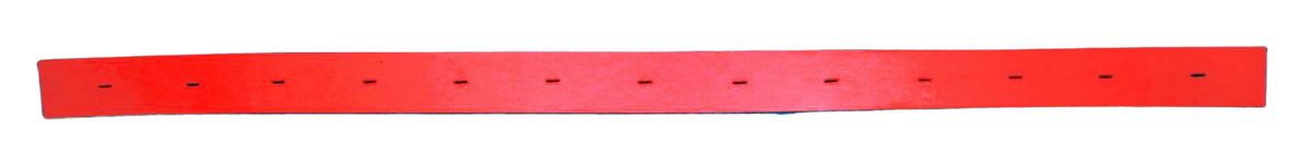 Rear red gum squeegee blade (40.93) for 28" machines  Fits Tennant 5680, 5700, 7200  Fits Aftermarket Tennant 222382