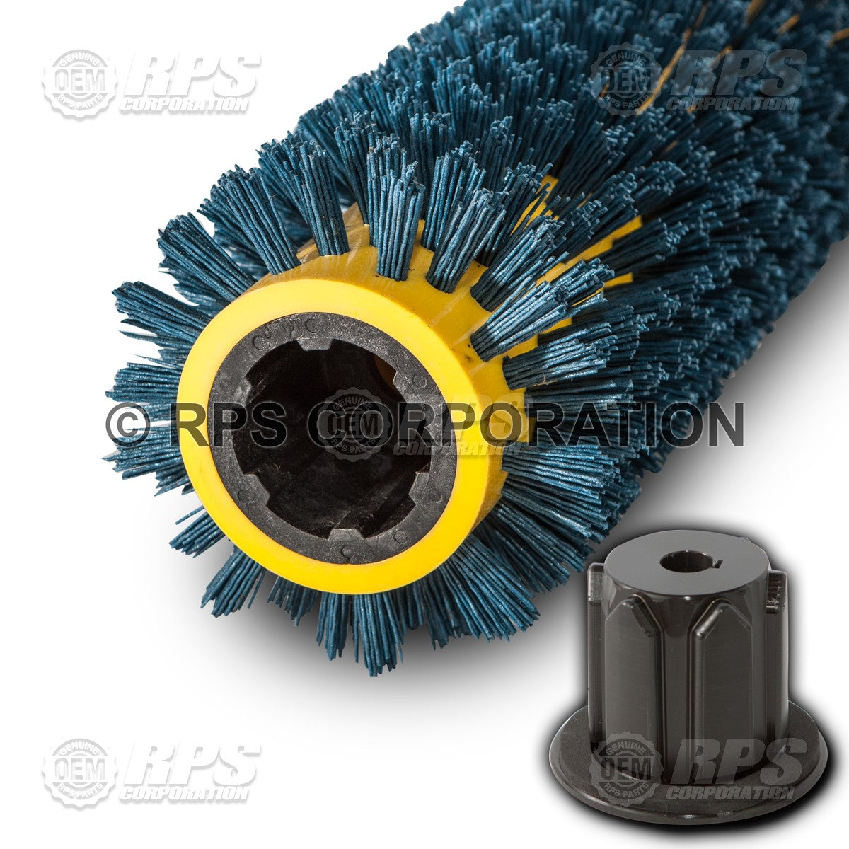 FactoryCat/Tomcat 327-821C, Brush,Cylindrical,32",Midi - 7" Diameter