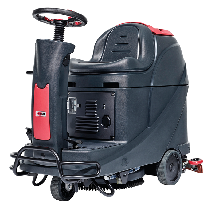Viper AS530R, Rider Floor Scrubber, 20", 22 Gallon, Battery,  Disk, 3 Year Warranty