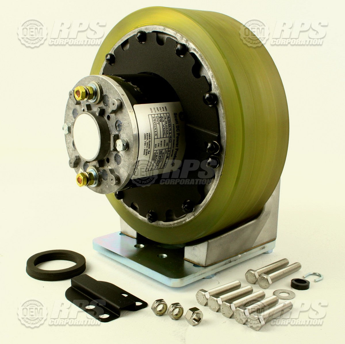 FactoryCat/Tomcat 349-7310D, Drive,Front Wheel,10",24v HytraqTire W/ Motor Guards