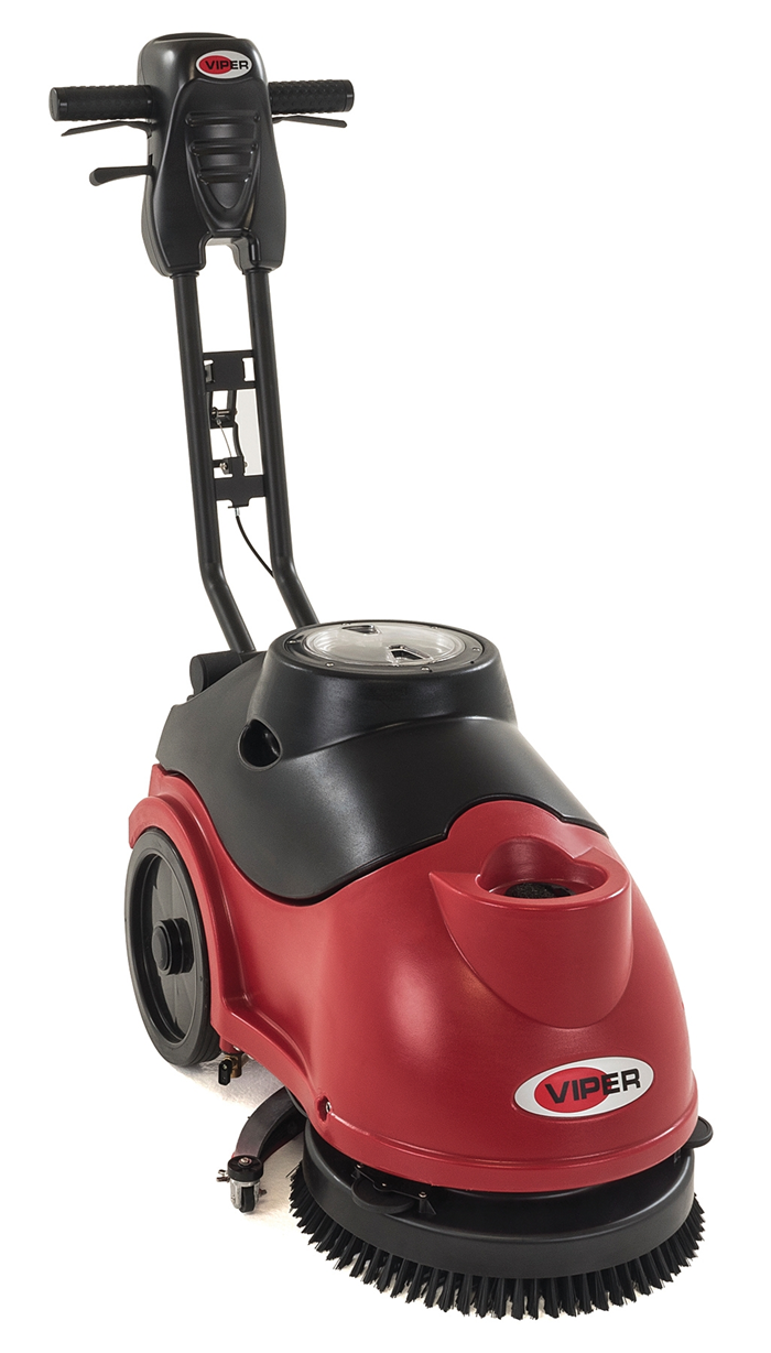 Viper Fang 15B, Floor Scrubber, 15", 3.5 Gallon, Battery, Pad Assist, Disk, 3 Year Warranty, FANG15B