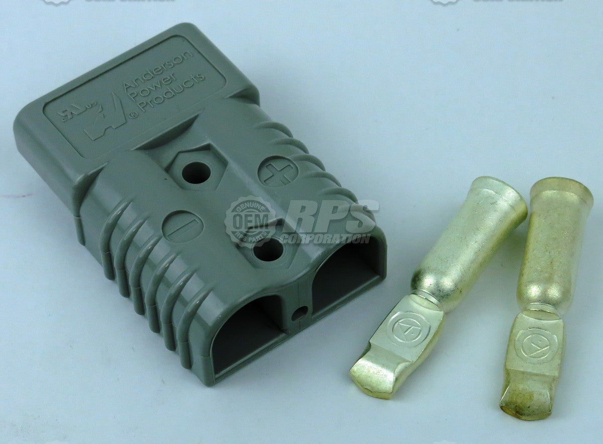 FactoryCat/Tomcat 390-2576D, Connector,Anderson,Grey 175a (36V) Housing  w/ Connectors
