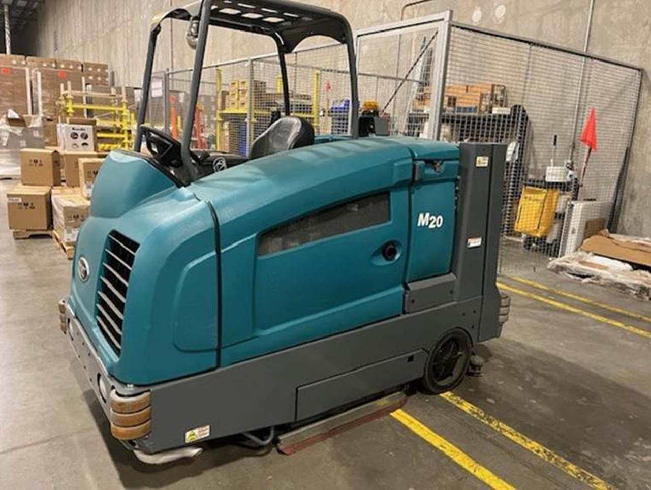 Refurbished Tennant M20 | 54" Ride-On Propane Sweeper-Scrubber | 2021 | 478 Hours