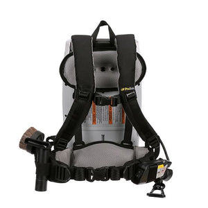 Proteam ProVac FS 6, Backpack Vacuum, 6QT, 11.6lbs, Electric, With Tools, HEPA, 3 Year Warranty, 107461