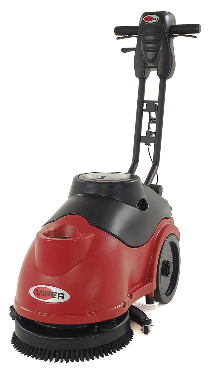 Viper Fang 15B, Floor Scrubber, 15", 3.5 Gallon, Battery, Pad Assist, Disk, 3 Year Warranty, FANG15B