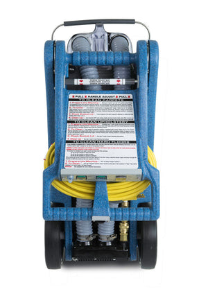 EDIC Fivestar, Carpet Extractor, 3 Gallon, 12", Pull Back, 5 Year Warranty, 401TR